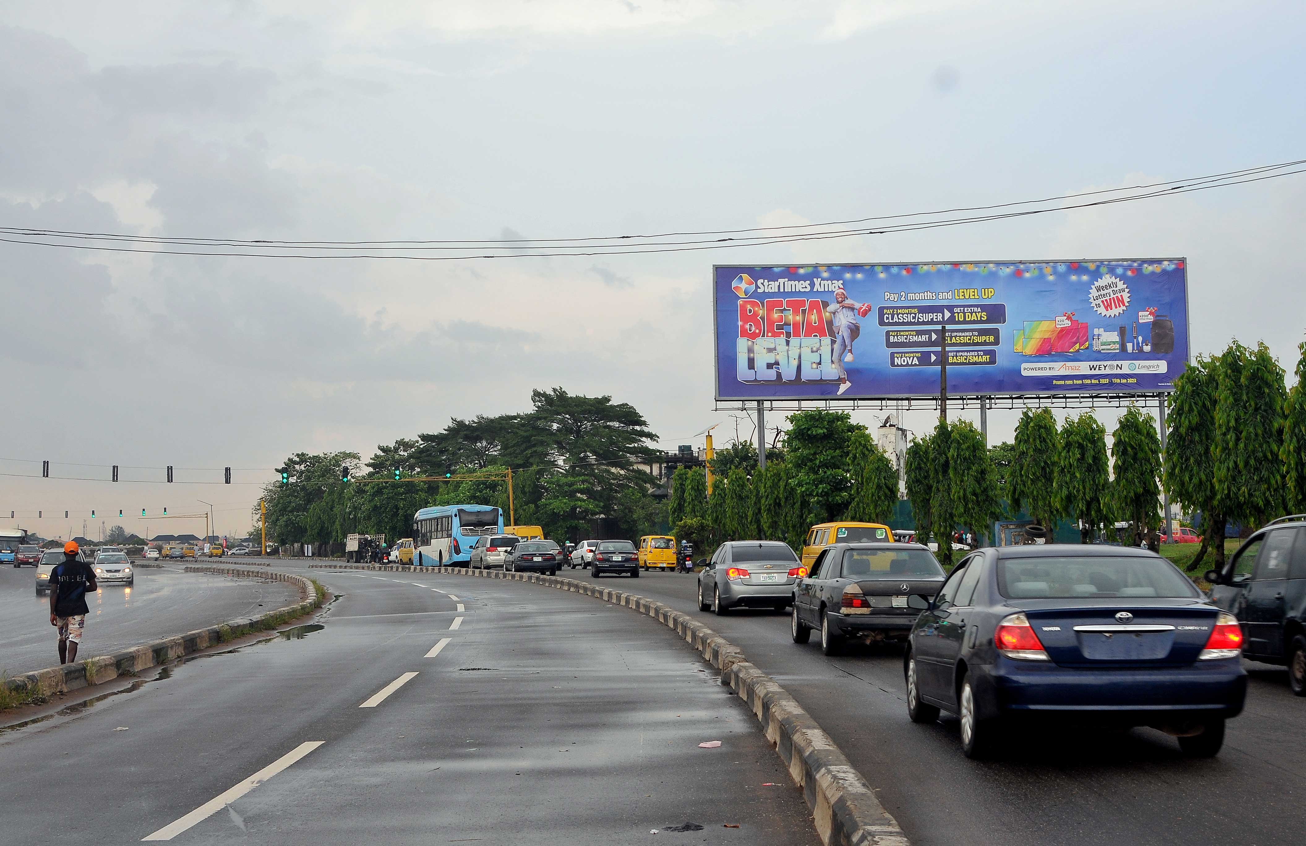 Startimes board at IleZik Garden Along Lagos-Abeokuta Expressway